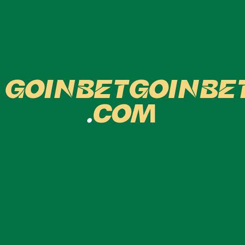 Logo da GOINBETGOINBET